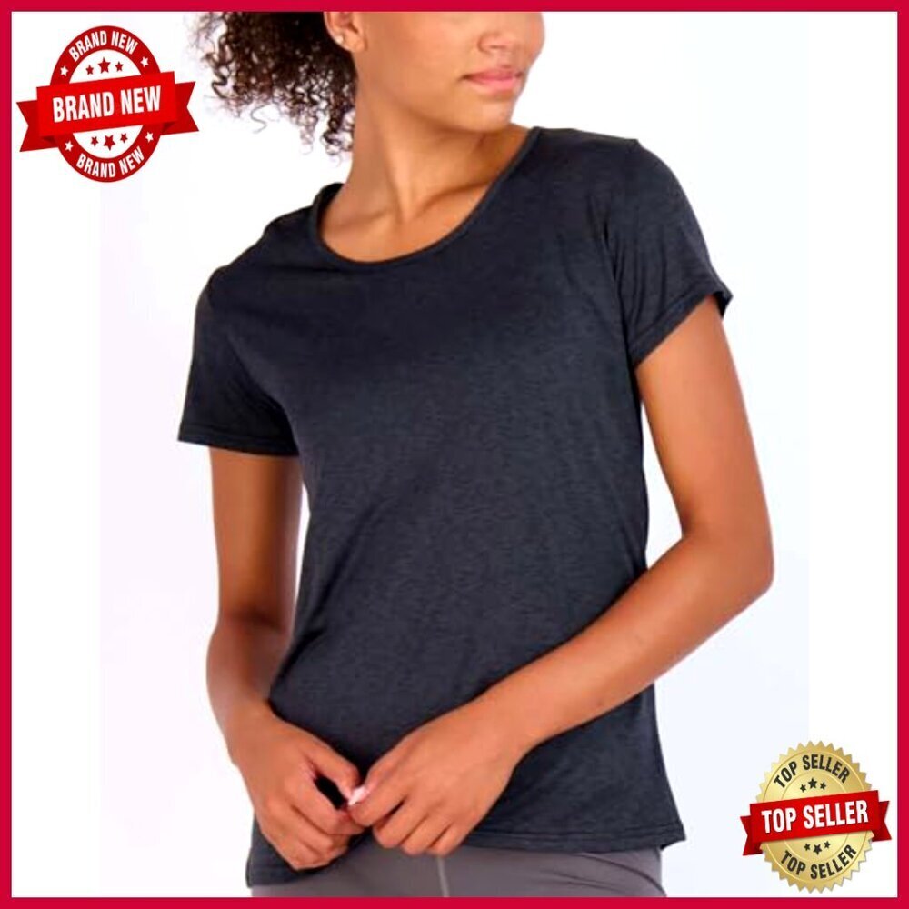 5 Pack Women's Moisture-Wicking Active T-Shirts, Plus Size Available - Picture 3 of 7